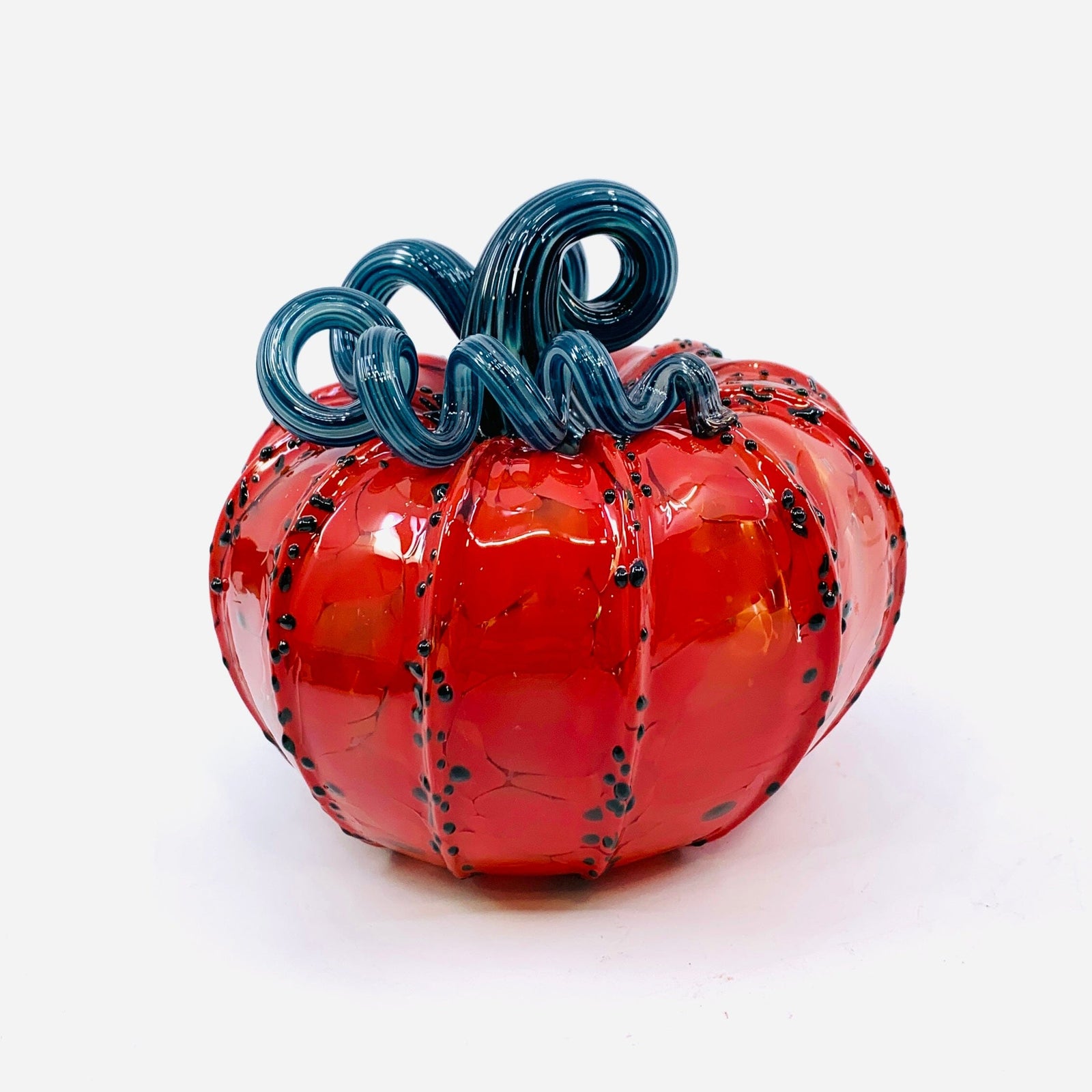 Daily Pumpkin 864 Holiday Squat Gabby Luke Adams Glass Blowing Studio 