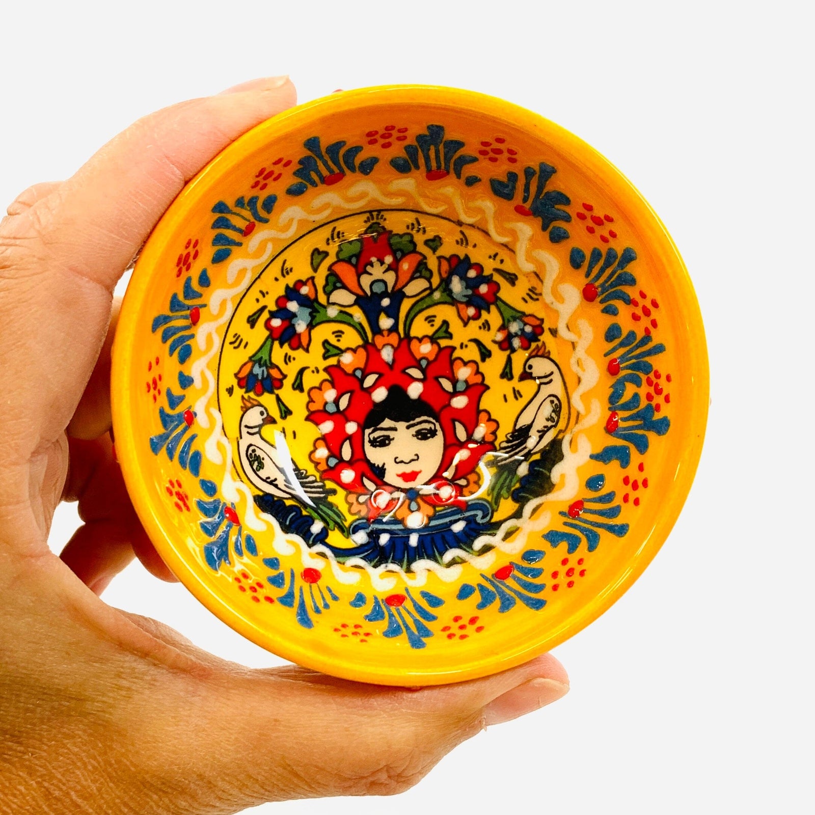 Handmade Turkish Bowl 18 Decor Natto USA 