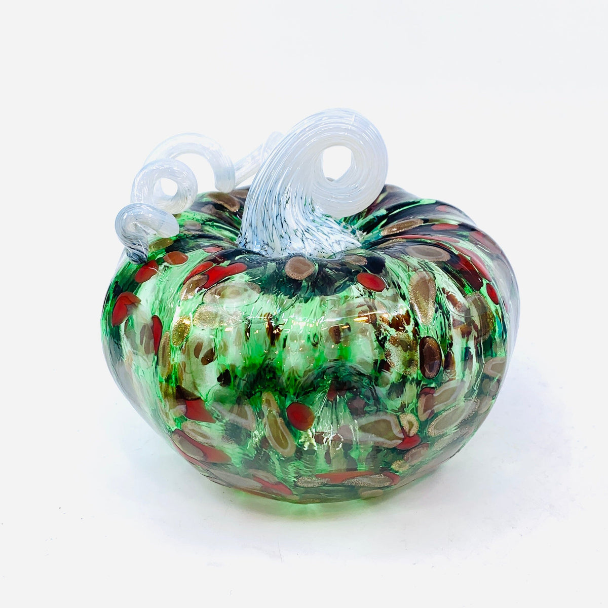 Daily Pumpkin 1505 Holiday Squat Gabby Luke Adams Glass Blowing Studio 
