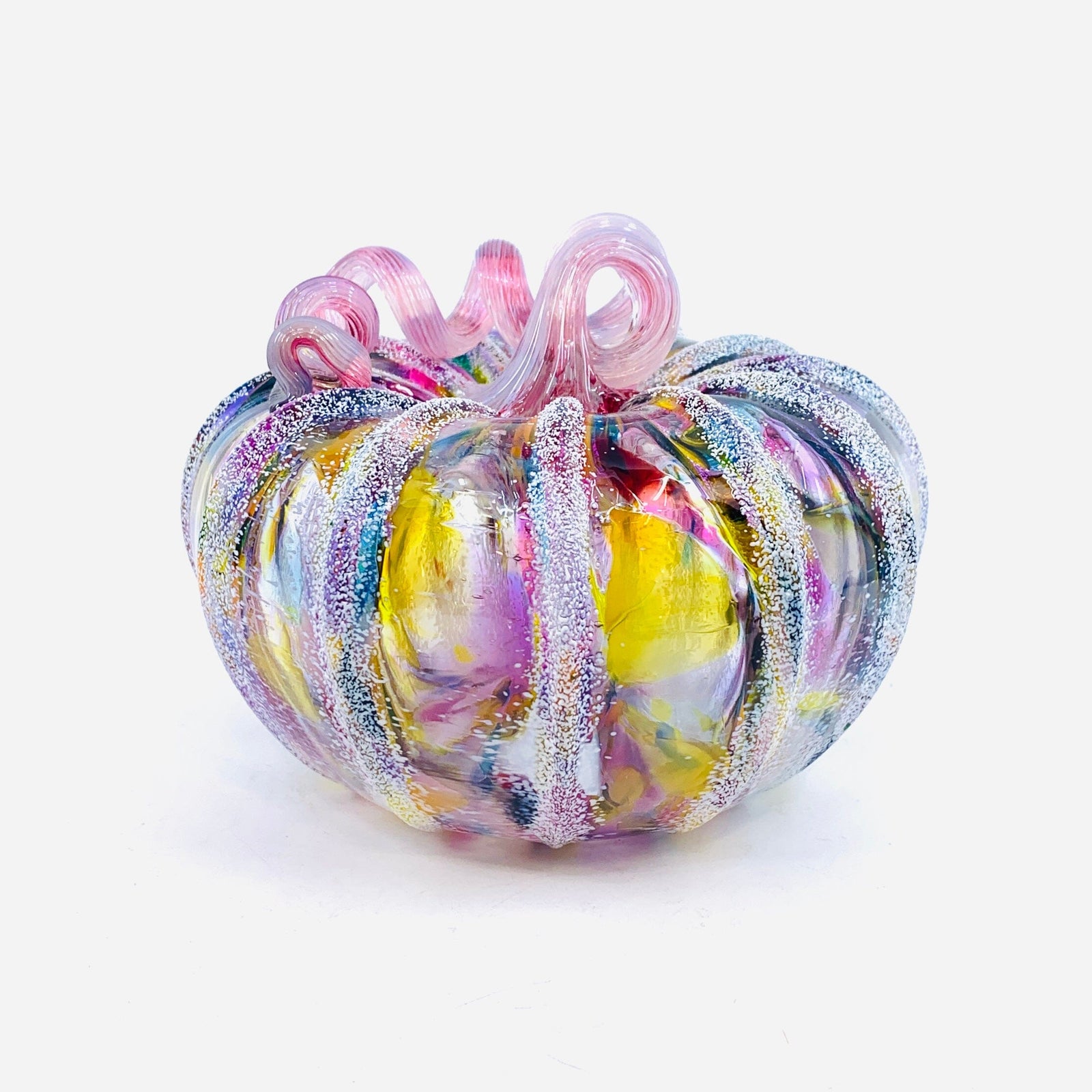 Daily Pumpkin 1856 Snowfall Squat Gabby Luke Adams Glass Blowing Studio 