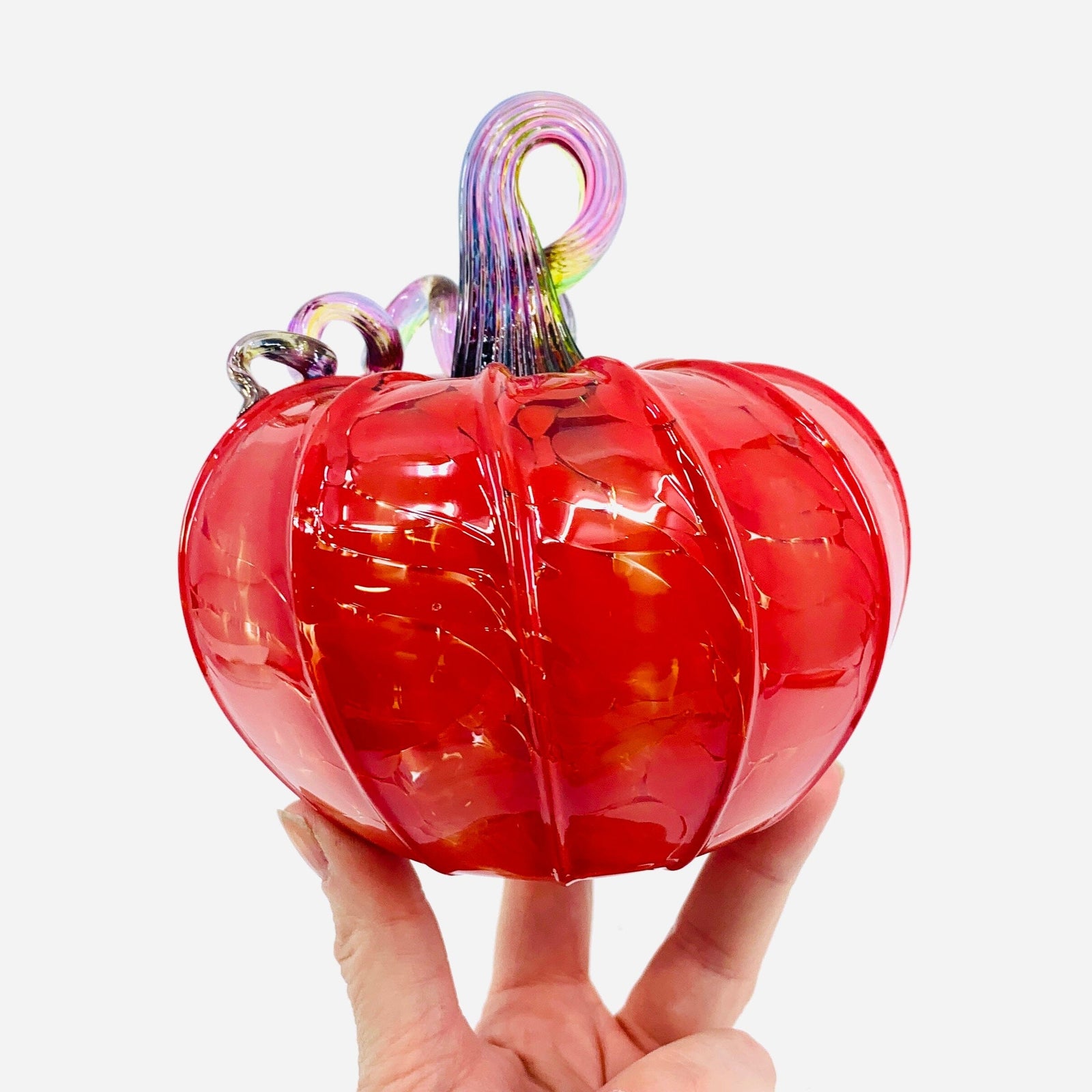 Daily Pumpkin 3454 Squat Gabby Luke Adams Glass Blowing Studio 