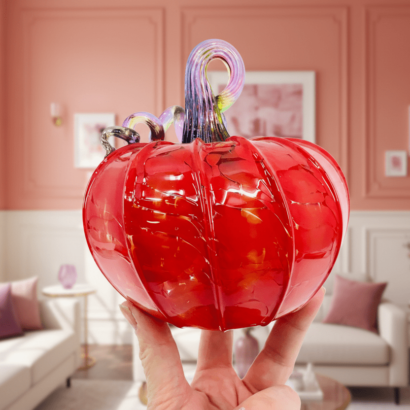 Daily Pumpkin 3454 Squat Gabby Luke Adams Glass Blowing Studio 