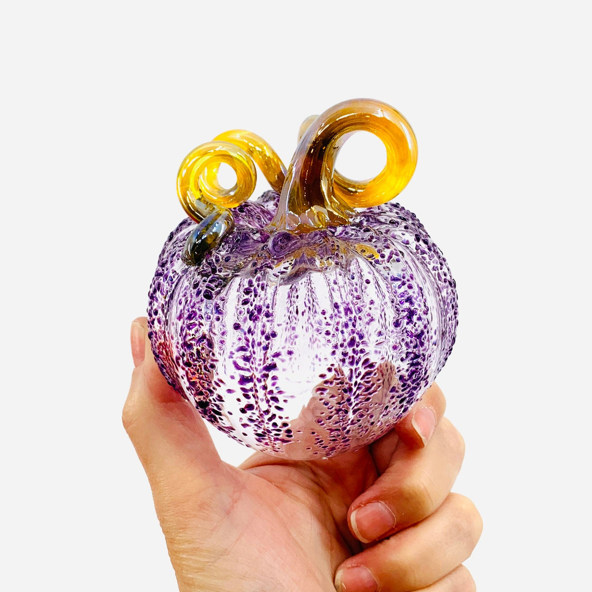 Daily Pumpkin 1739 Mini Gabby Luke Adams Glass Blowing Studio 