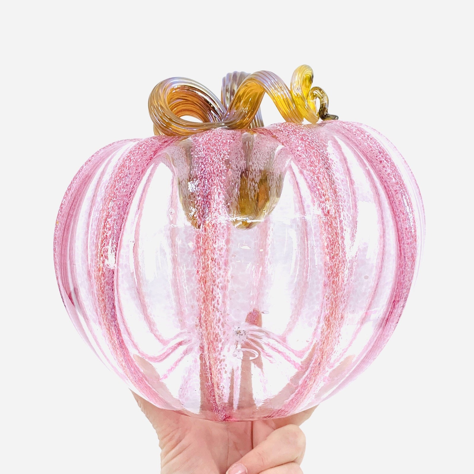 Daily Pumpkin 3306 Large Gabby Luke Adams Glass Blowing Studio 