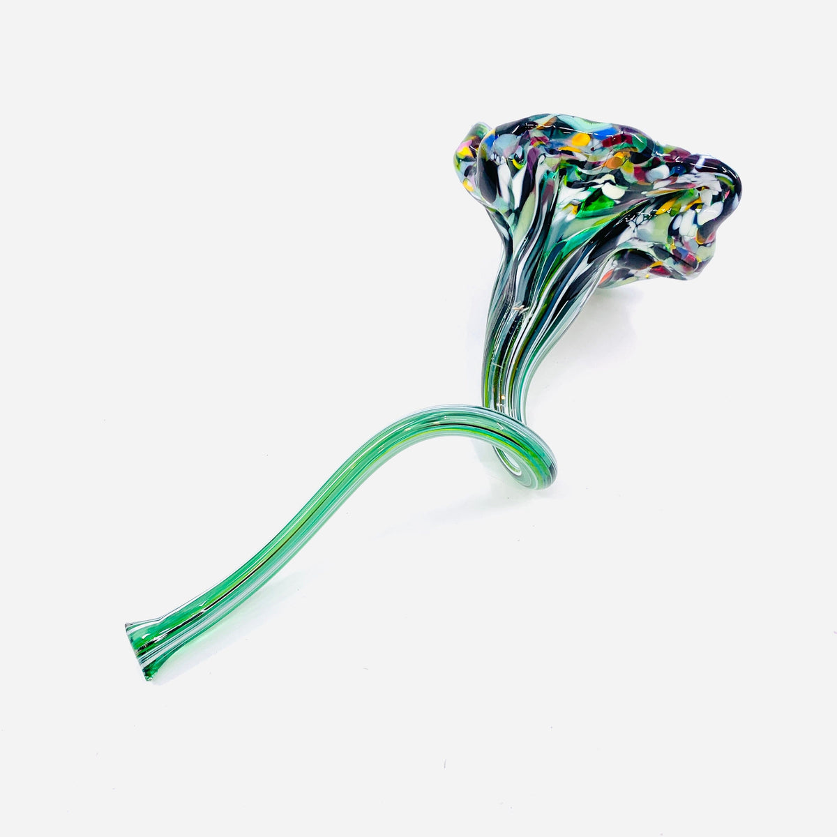 Pulled Glass Flower 25 Decor Luke Adams Glass Blowing Studio 