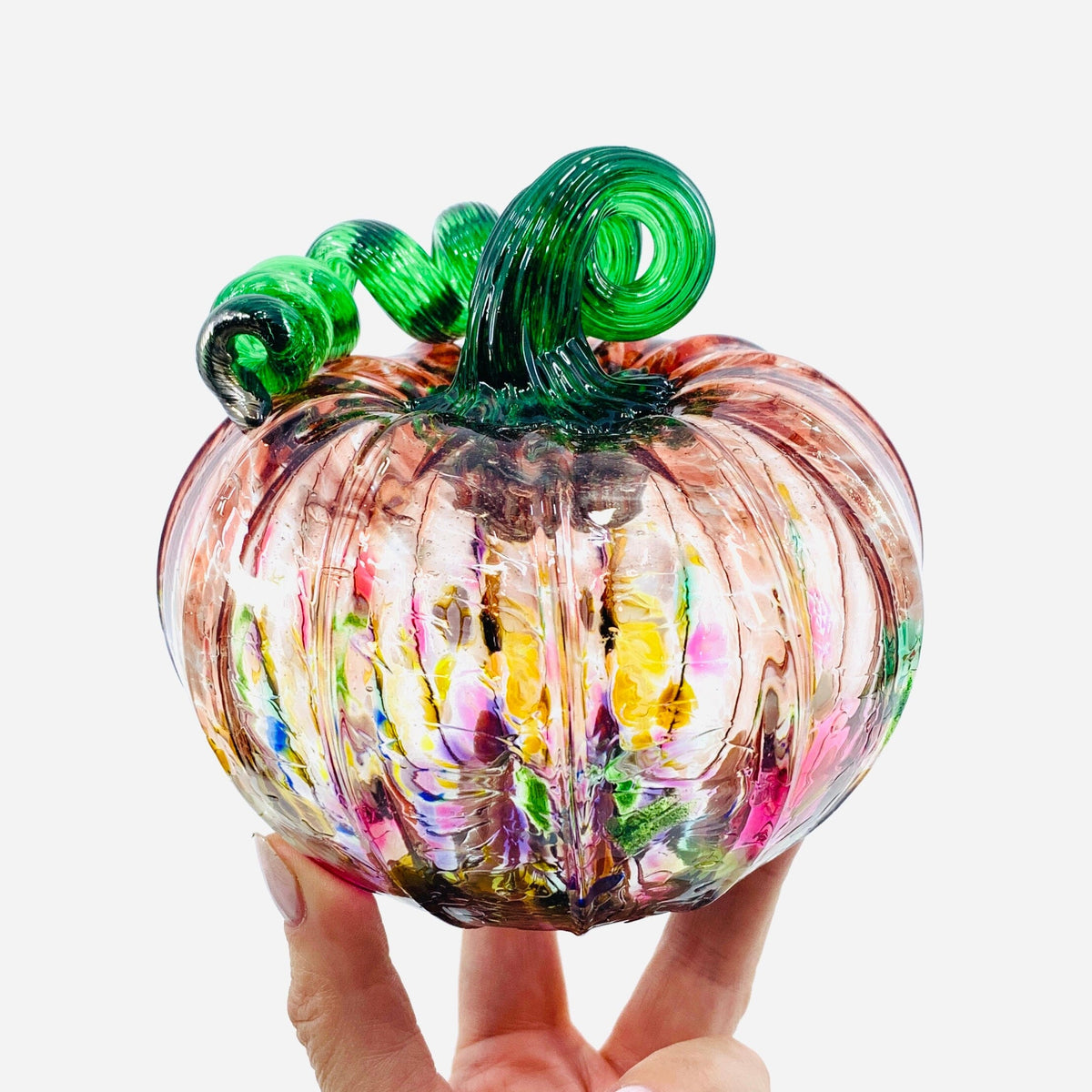 Daily Pumpkin 580 Fall Squat Daily Pumpkin Luke Adams Glass Blowing Studio 