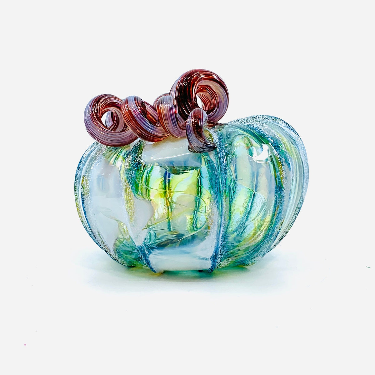 Daily Pumpkin 2909 Oops Squat Gabby Luke Adams Glass Blowing Studio 