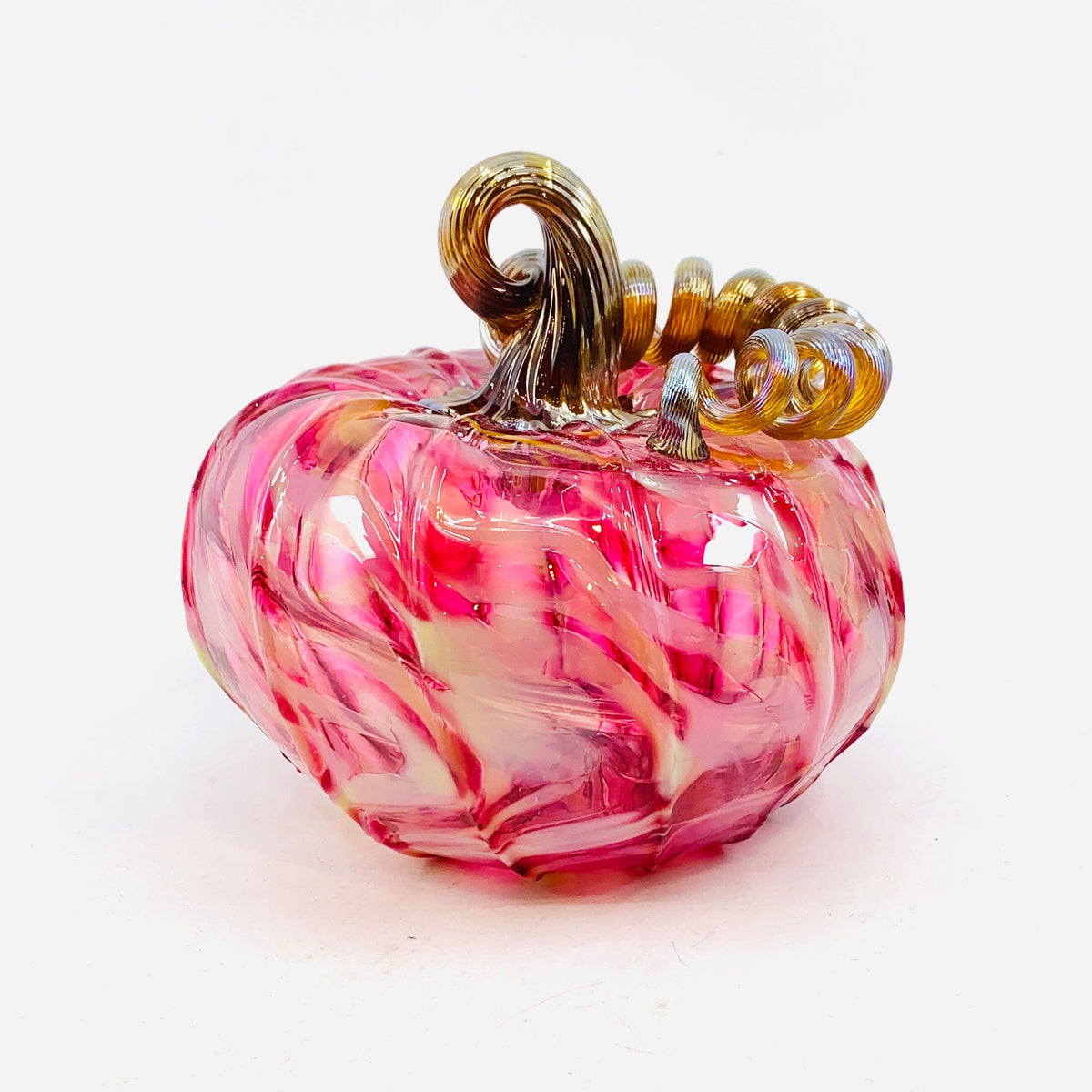 Daily Pumpkin 2698 Sweetheart Squat Gabby Luke Adams Glass Blowing Studio 