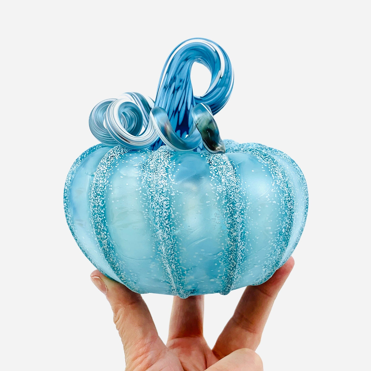 Daily Pumpkin 617 Coastal Matte Squat Gabby Luke Adams Glass Blowing Studio 