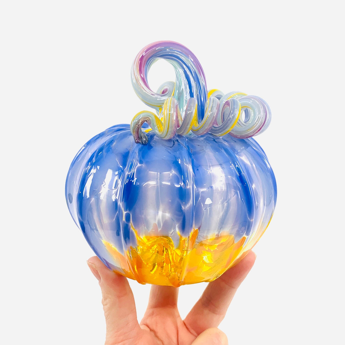 Daily Pumpkin 3265 Squat Gabby Luke Adams Glass Blowing Studio 