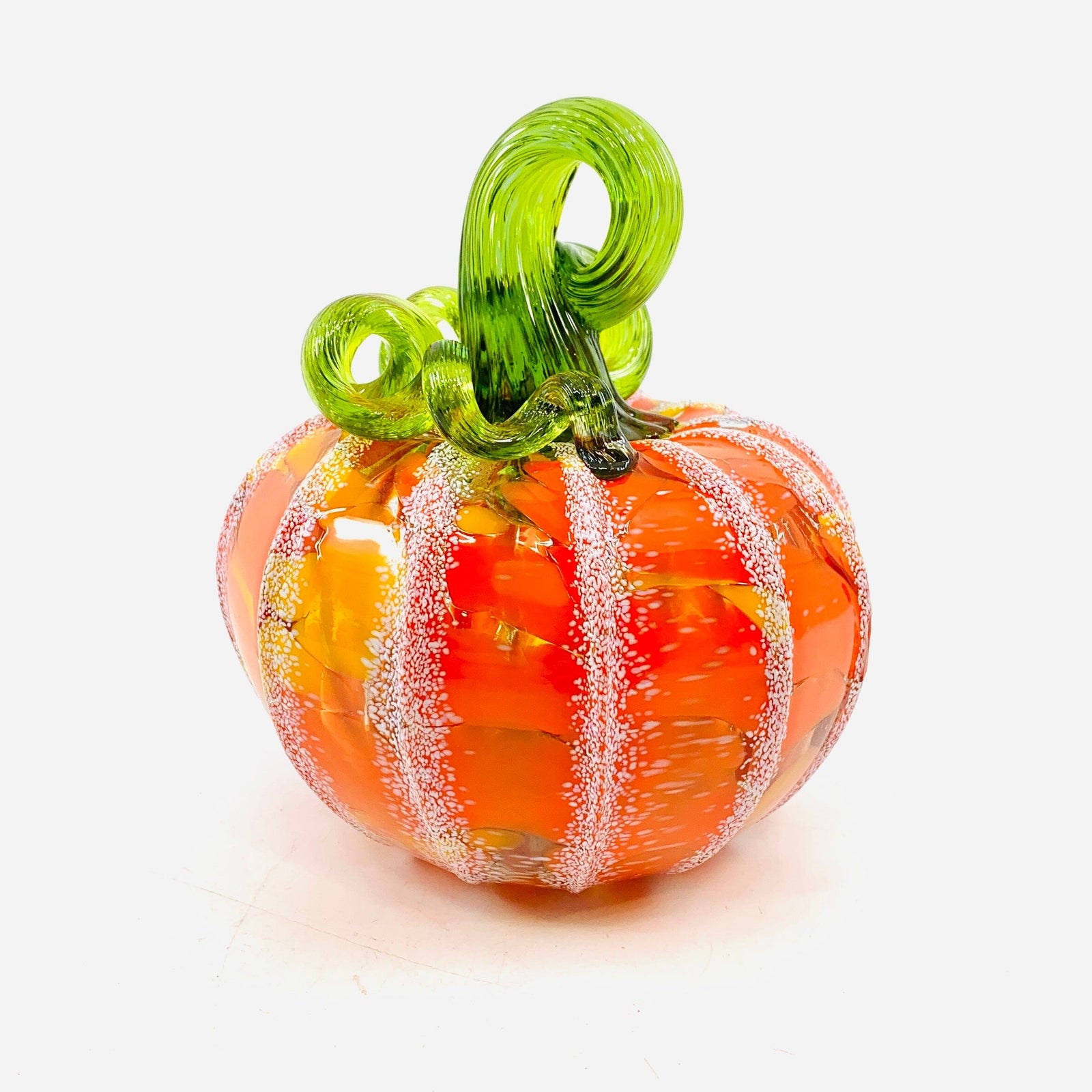 Daily Pumpkin 1185 Squat Daily Pumpkin Luke Adams Glass Blowing Studio 