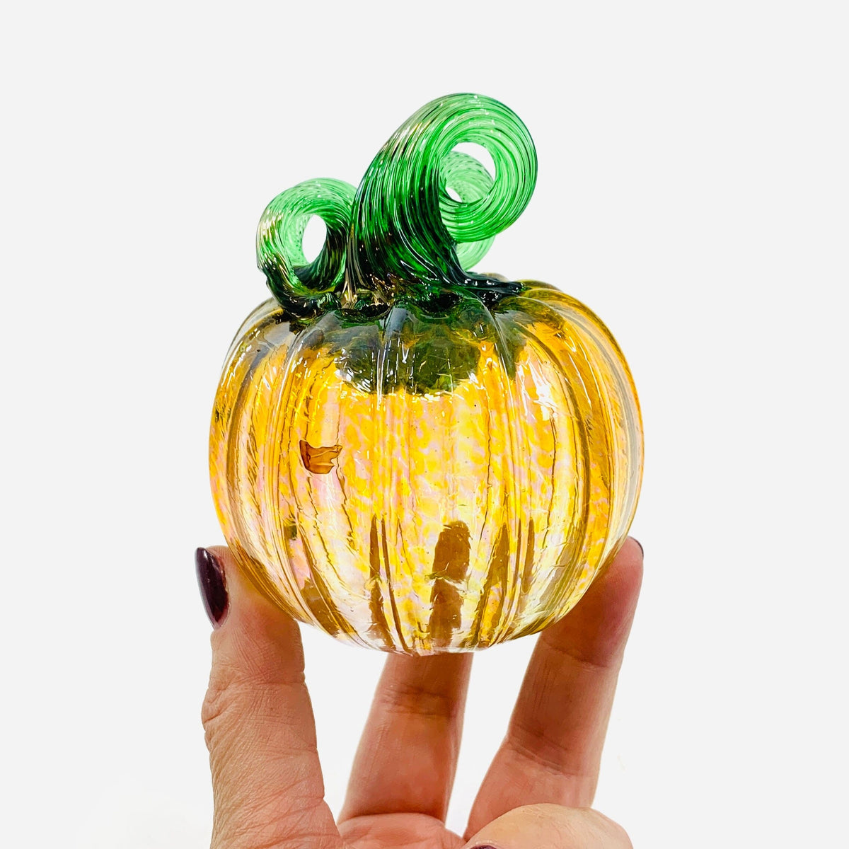 Daily Pumpkin 39 Fall Mini Daily Pumpkin Luke Adams Glass Blowing Studio 
