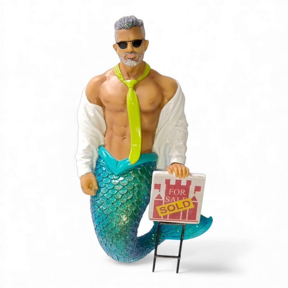 Open House Merman Ornament December Diamonds 