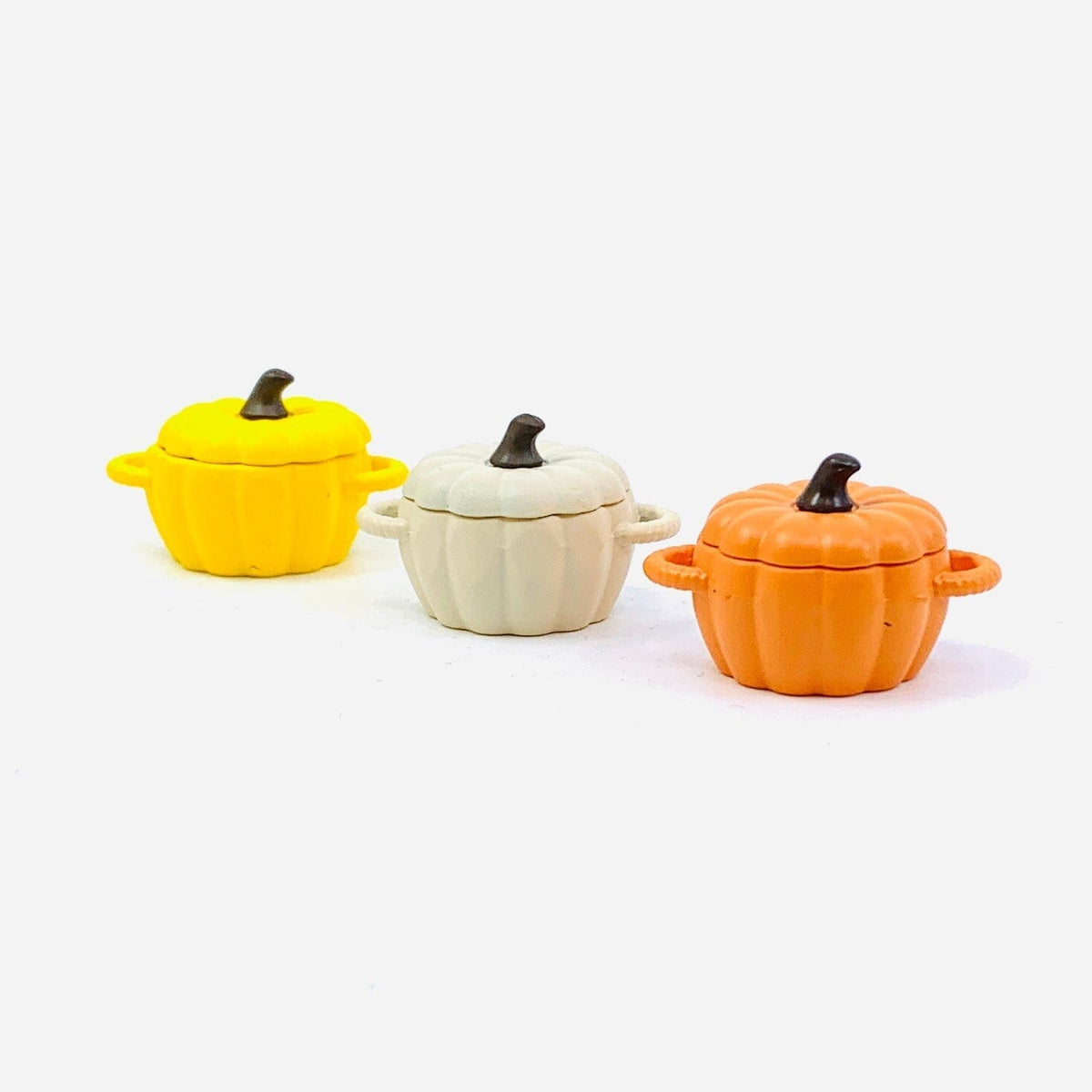 Miniature Pumpkin Soup Pot, Orange Miniature - 