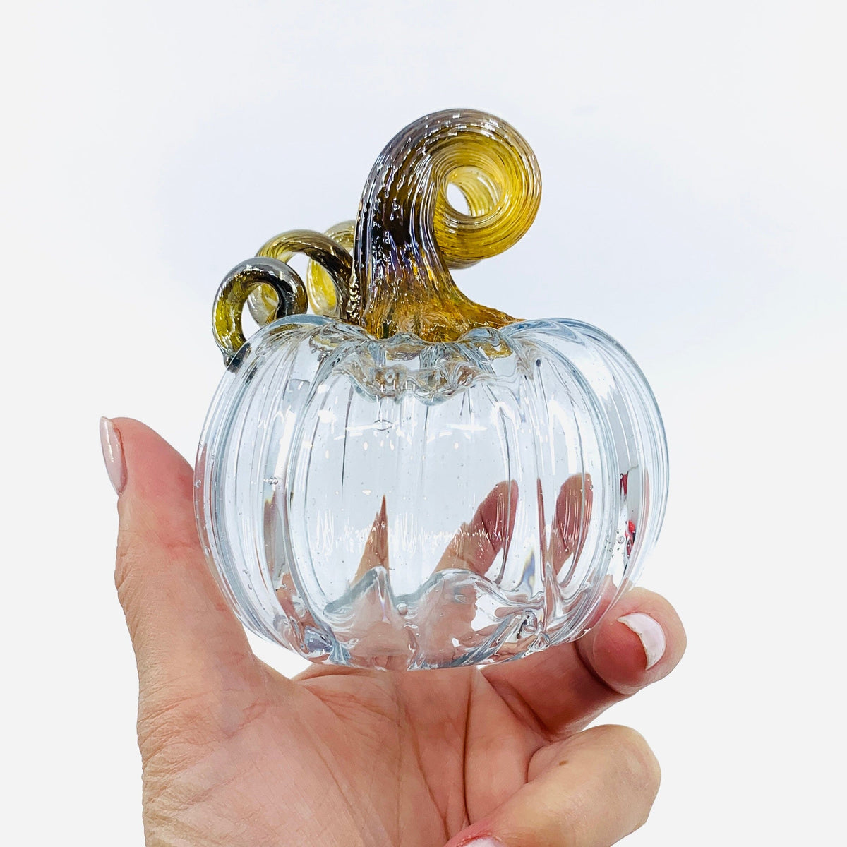 Daily Pumpkin 386 Fall Mini Daily Pumpkin Luke Adams Glass Blowing Studio 
