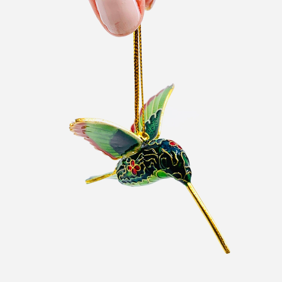 Enamel Hummingbird Ornament, 41 Ornament Kubla Craft 