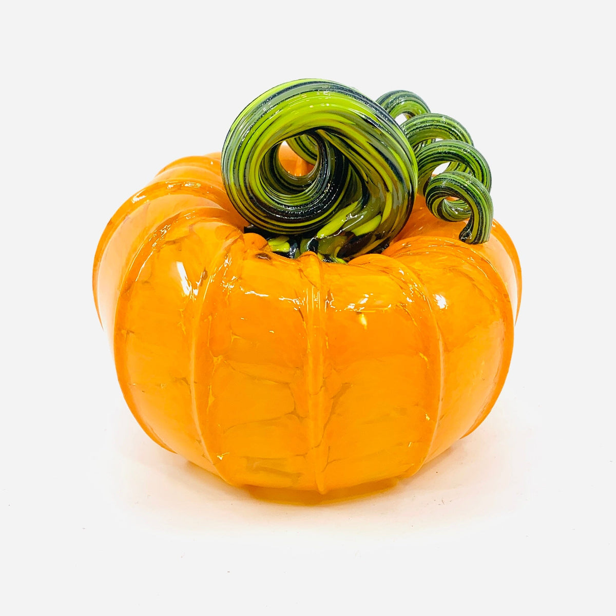 Daily Pumpkin 2343 Squat Gabby Luke Adams Glass Blowing Studio 