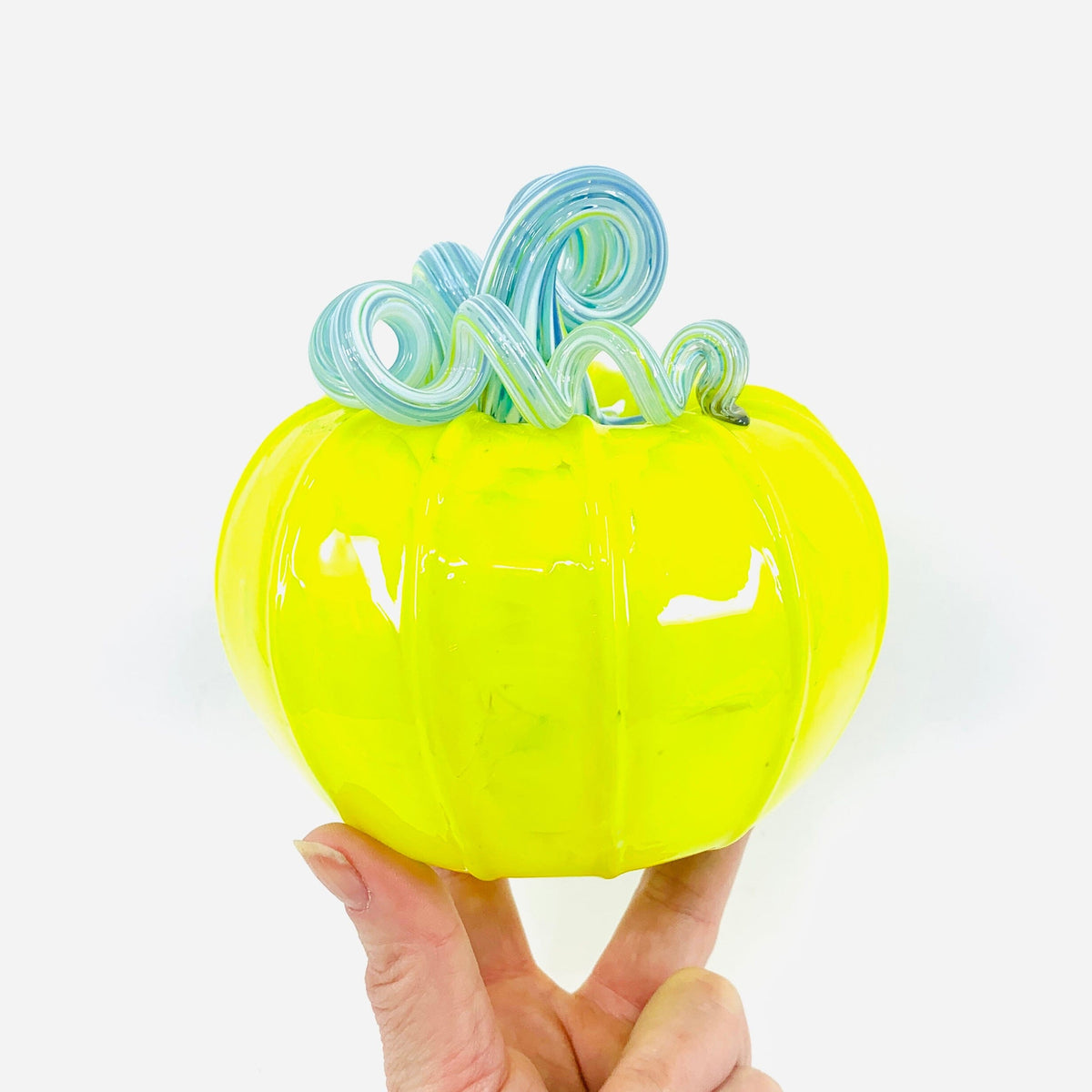 Daily Pumpkin 3570 Squat Gabby Luke Adams Glass Blowing Studio 