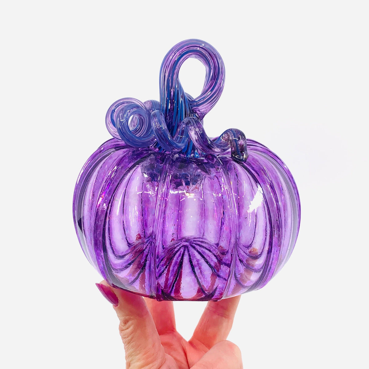 Daily Pumpkin 3577 "Practice" Squat Gabby Luke Adams Glass Blowing Studio 