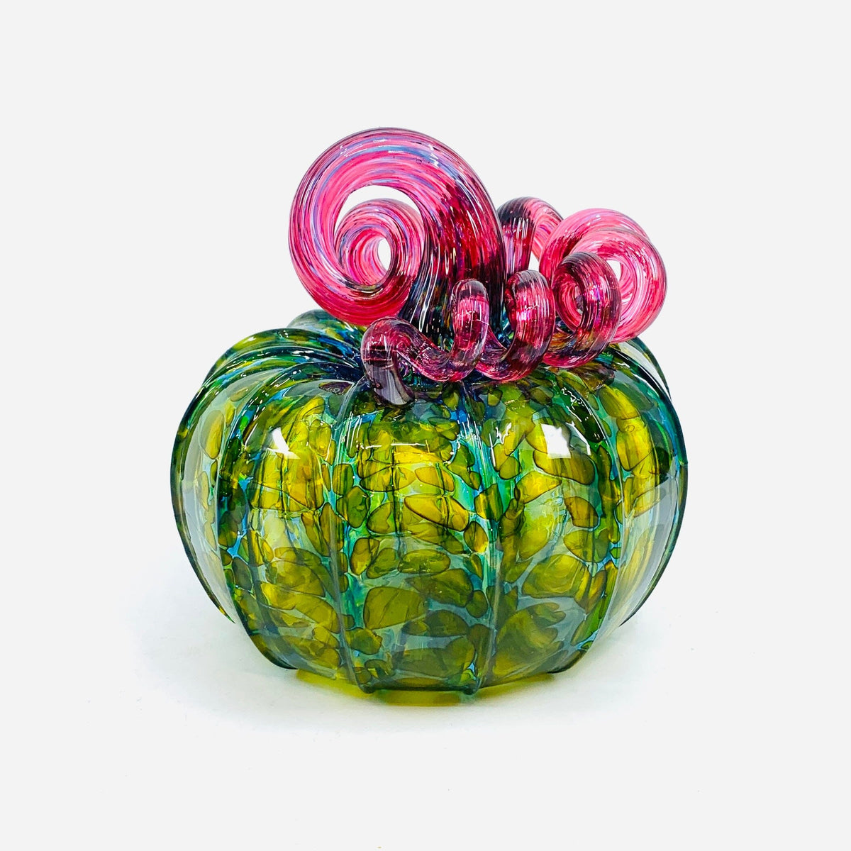 Daily Pumpkin 744 Squat Gabby Luke Adams Glass Blowing Studio 