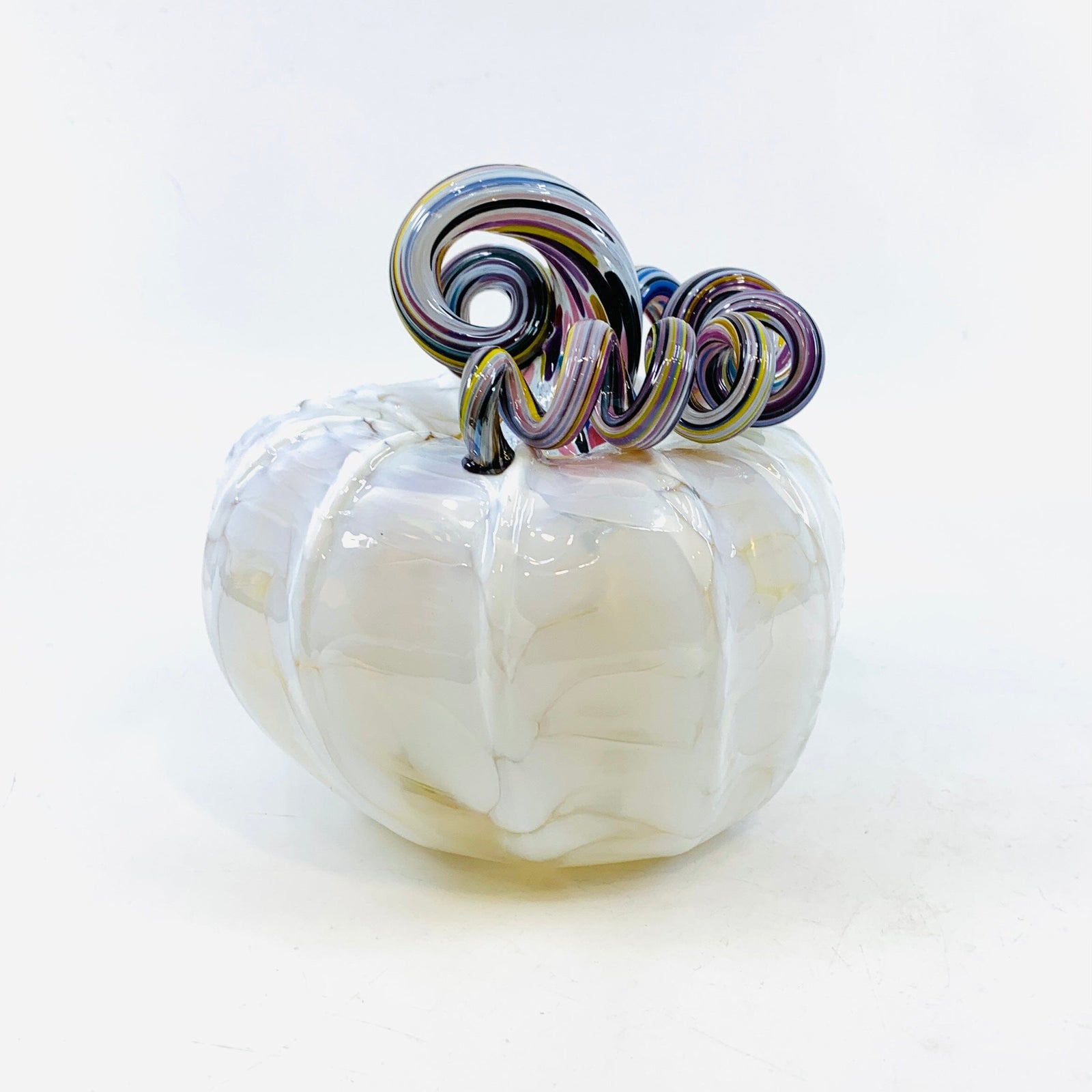 Daily Pumpkin 1038 “Oops” Squat Gabby Luke Adams Glass Blowing Studio 