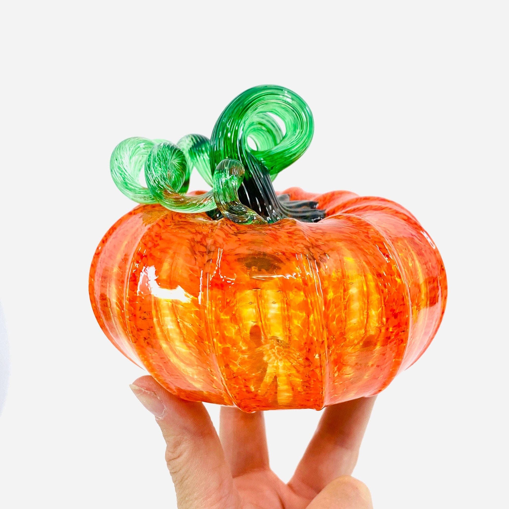 Daily Pumpkin 1800 Squat Gabby Luke Adams Glass Blowing Studio 