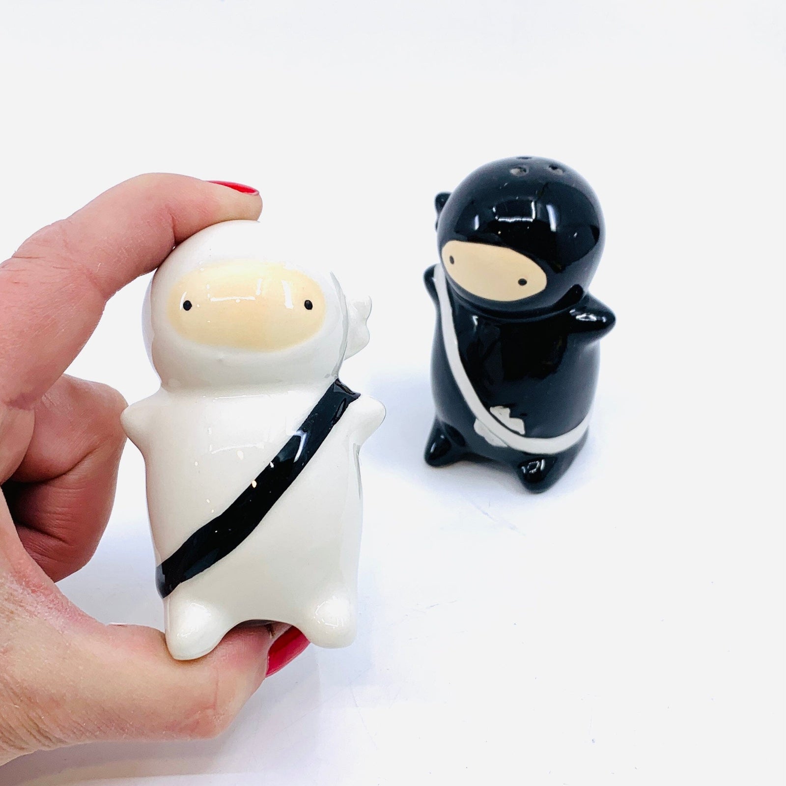 Ninja Salt and Pepper Shakers Decor One Hundred 80 Degrees 