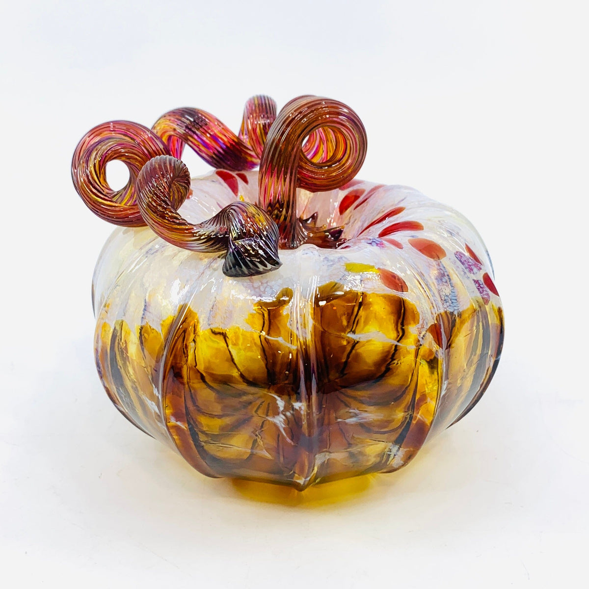 Daily Pumpkin 1604 Cupcake Squat Gabby Luke Adams Glass Blowing Studio 