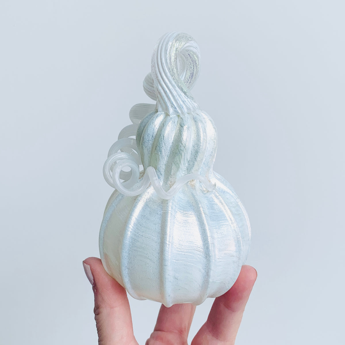 Daily Pumpkin 1197 Pearlescent Mini Gourd