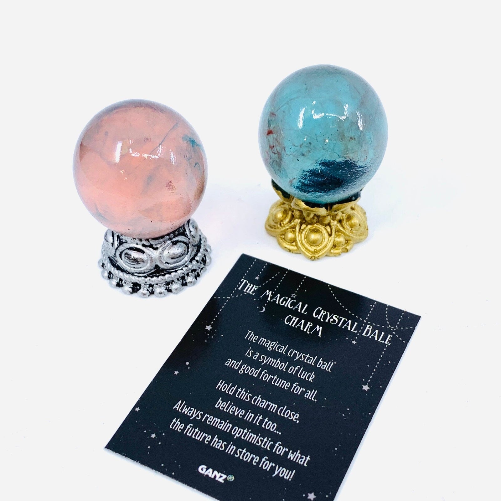 The Magical Crystal Ball Charm, Blue - PT 144 GANZ 
