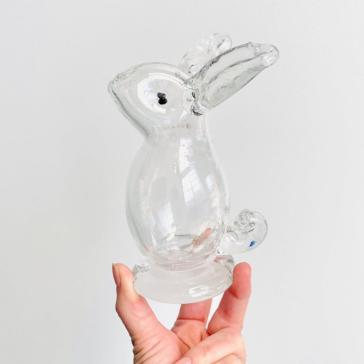 Daily Bunny 288 - Crystal Gabby Luke Adams Glass Blowing Studio 