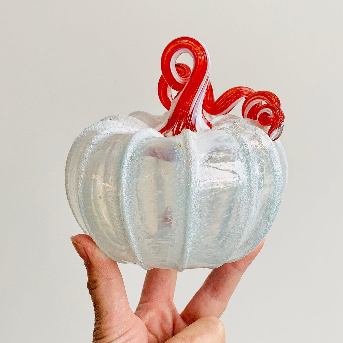 Daily Pumpkin 2535 Squat Gabby Luke Adams Glass Blowing Studio 