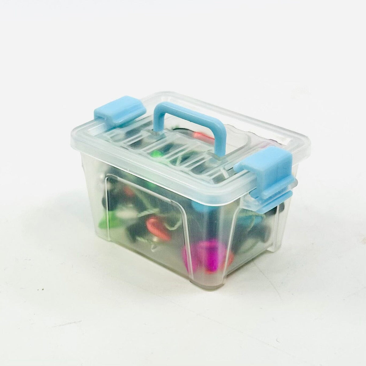 Tiny Attic Tote of Christmas Lights Miniature - 