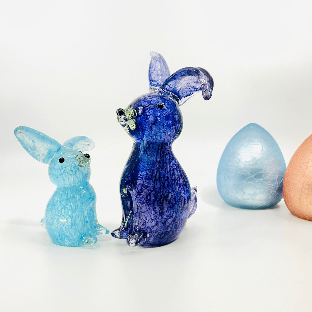 Baby Glass Bunny, Pink Rosie Pants Decor Chesapeake Bay 