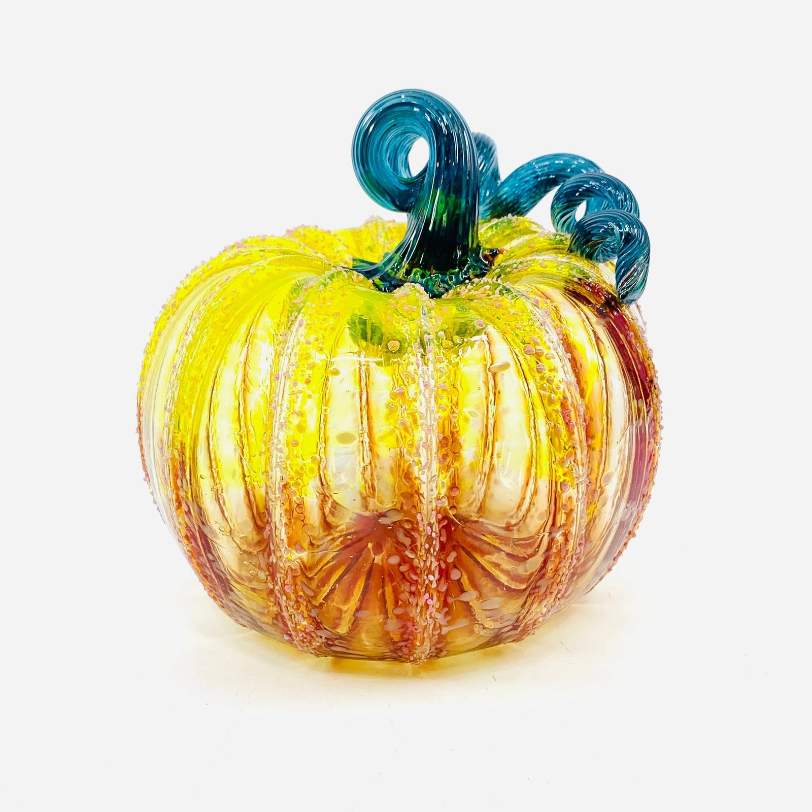 Daily Pumpkin 3027 Fall Squat Gabby Luke Adams Glass Blowing Studio 