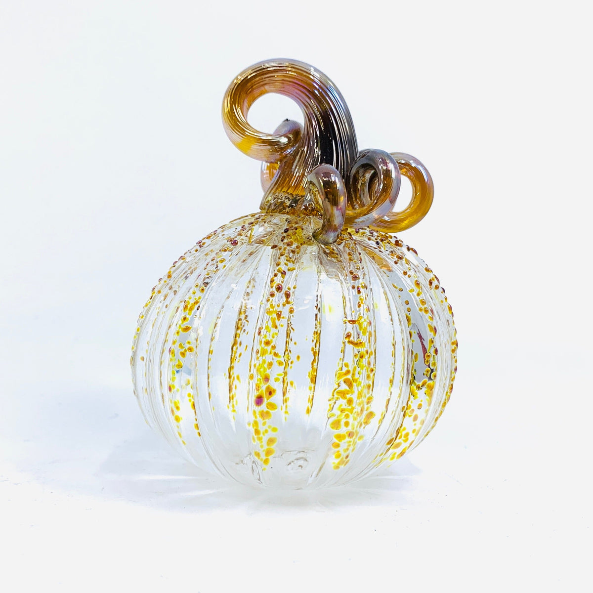 Daily Pumpkin 1567 Oops Mini Gabby Luke Adams Glass Blowing Studio 