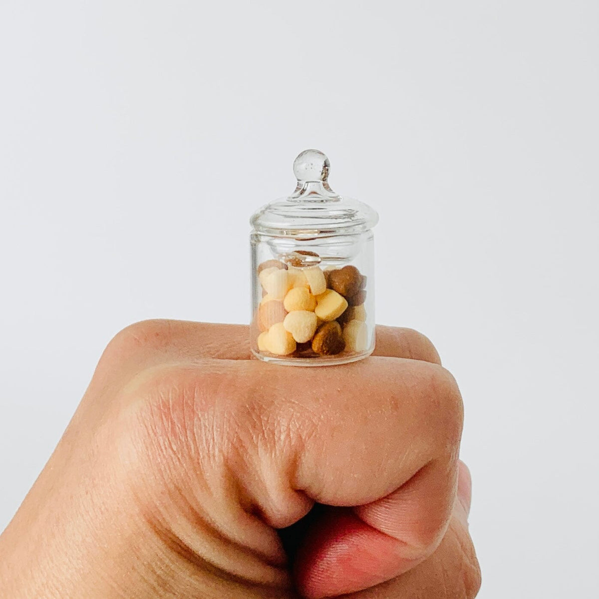 Tiniest Jar of Heart Biscuits Miniature - 