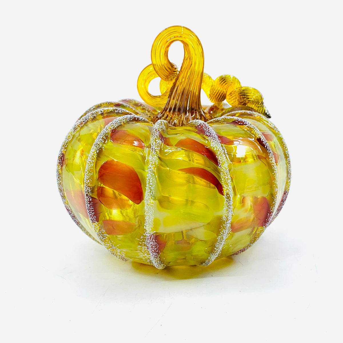 Daily Pumpkin 3793 Fall Squat Gabby Luke Adams Glass Blowing Studio 