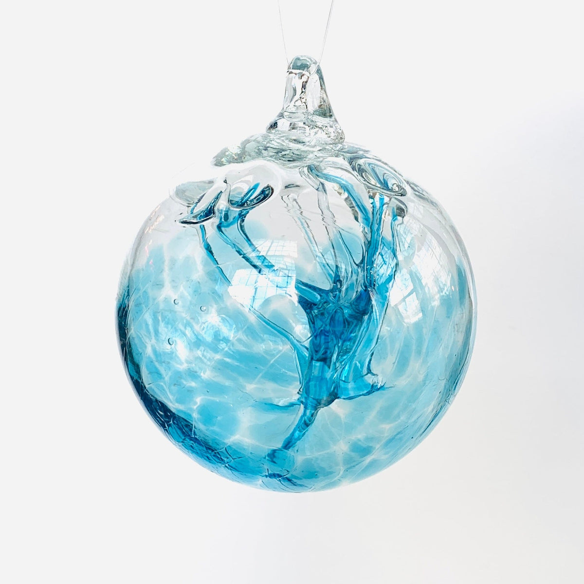 Daily 5” Wishball 3669 Gabby Luke Adams Glass Blowing Studio 