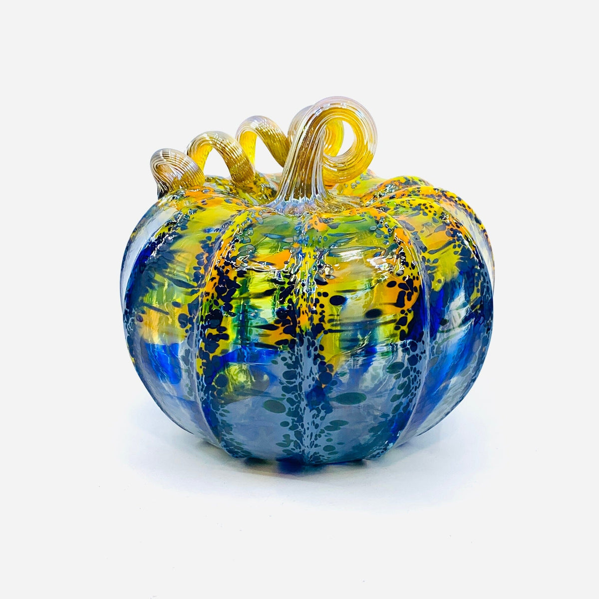 Daily Pumpkin 3554 Fall Squat Gabby Luke Adams Glass Blowing Studio 