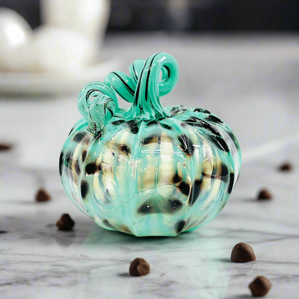 Mint Choc Chip, Squat Pumpkin Inspo Luke Adams Glass Blowing Studio 