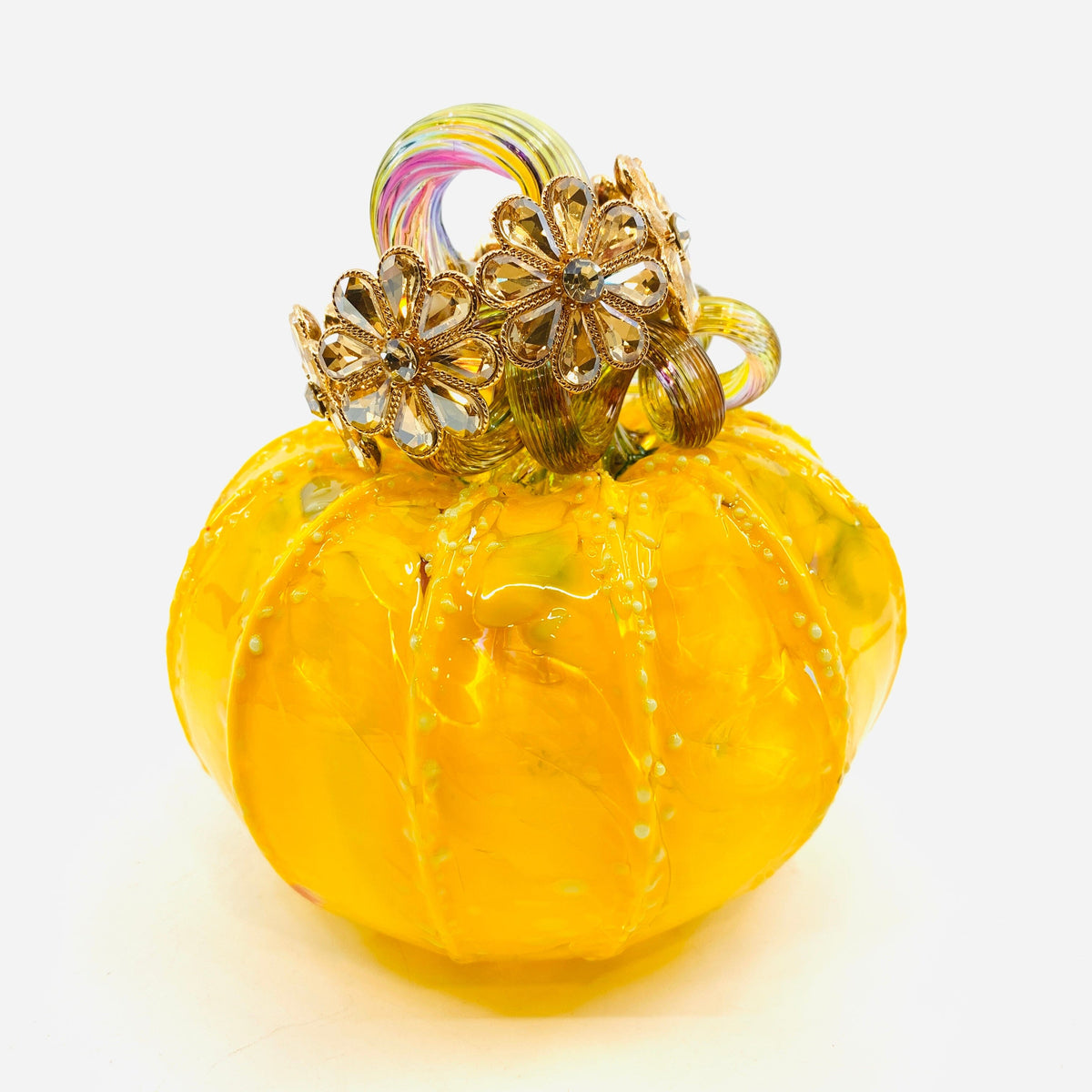 Daily Pumpkin 2867 Gift Me Squat Gabby Luke Adams Glass Blowing Studio 