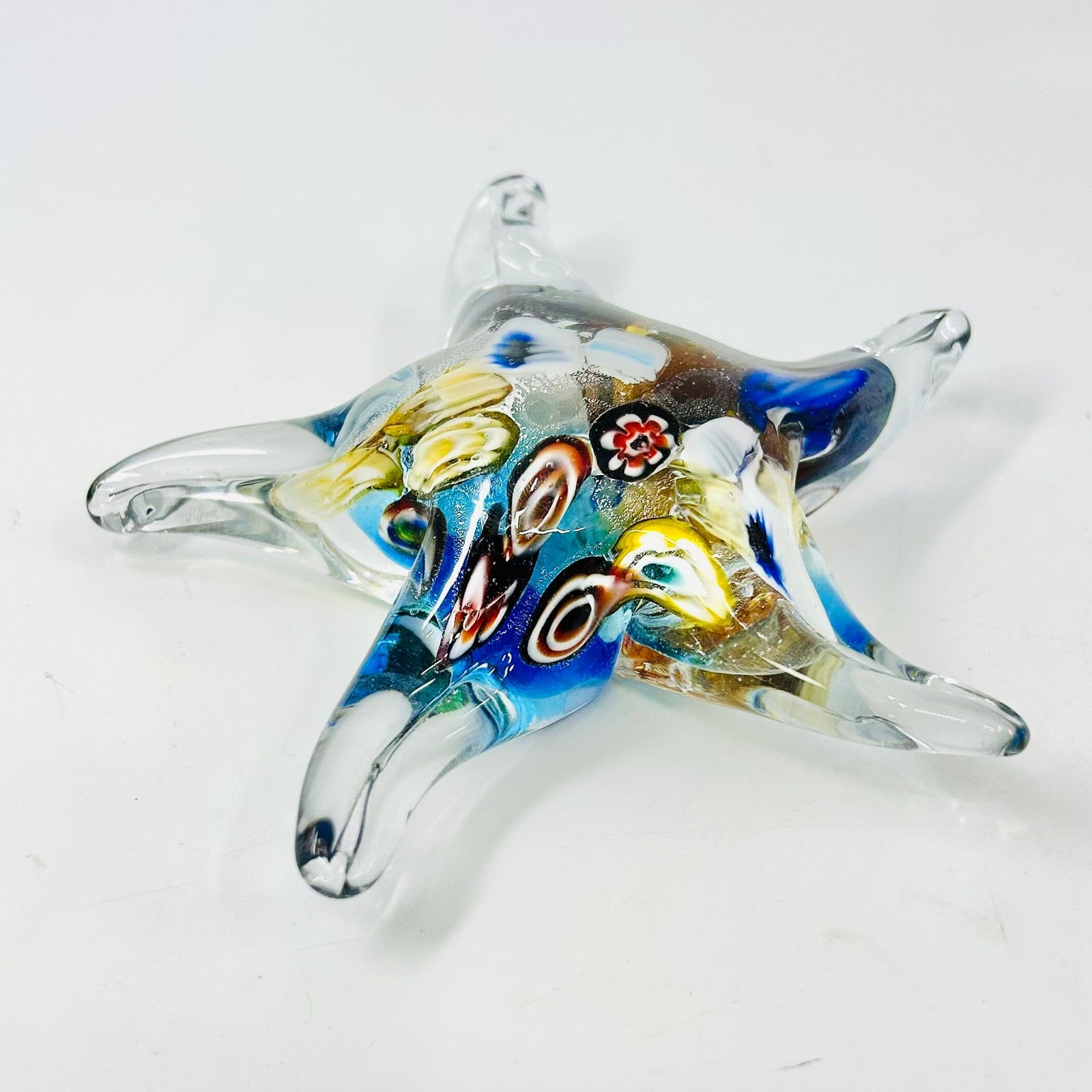 Glass Patterned Starfish Decor Chesapeake Bay 