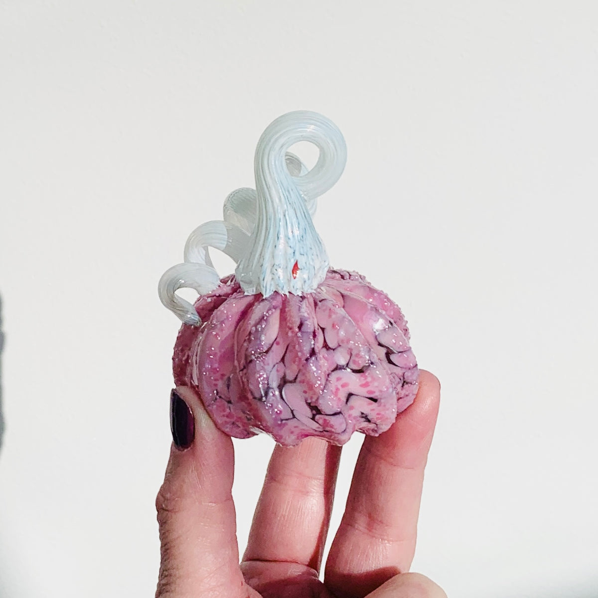 Daily Pumpkin 846 “Breast Cancer Awareness” Mini Paperweight