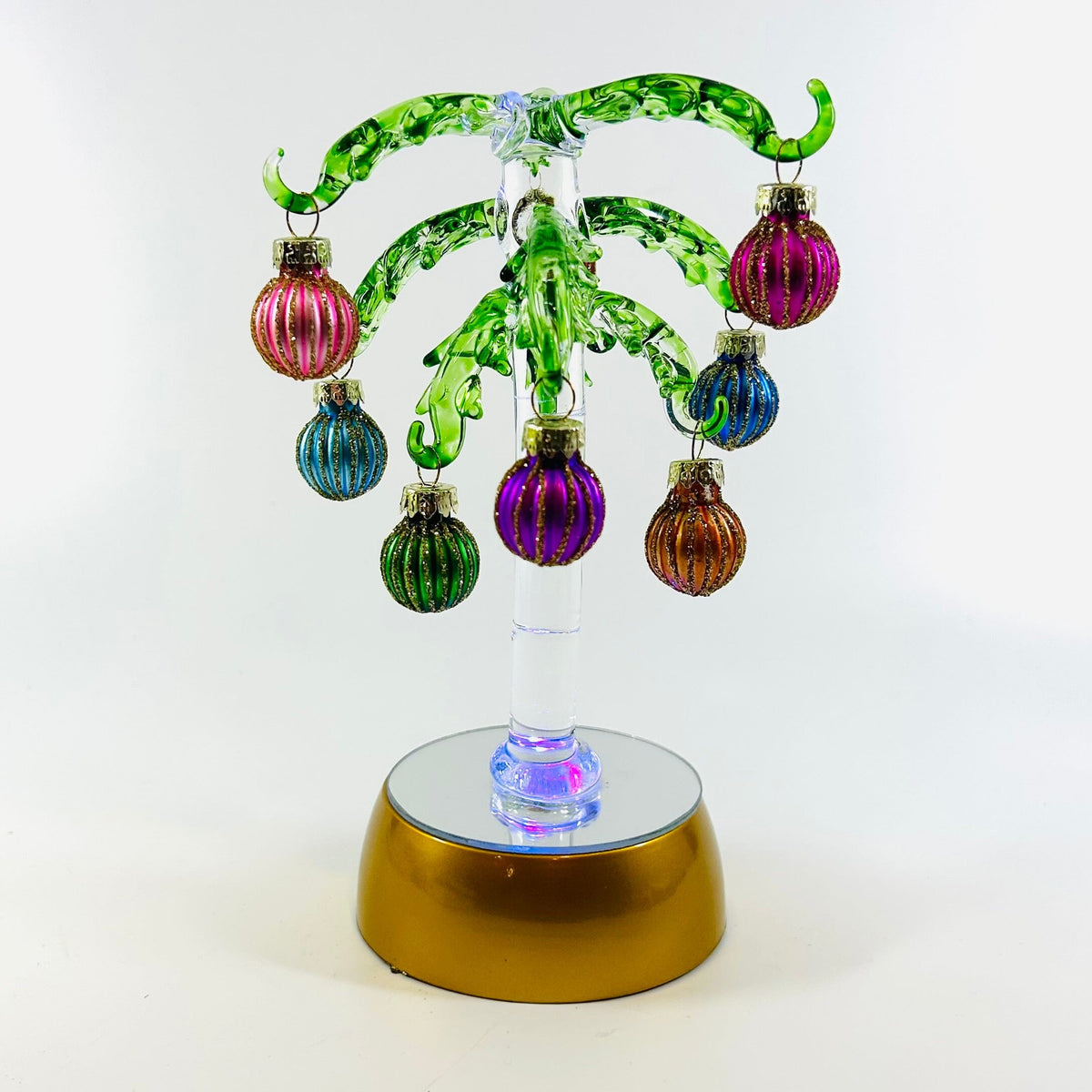 Glass Lighted Palm Tree 22 Decor Gift Essentials 