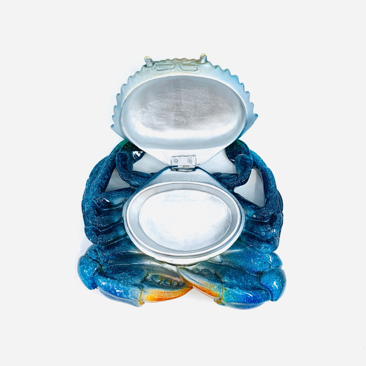 Blue Crab Trinket Box Decor Chesapeake Bay 