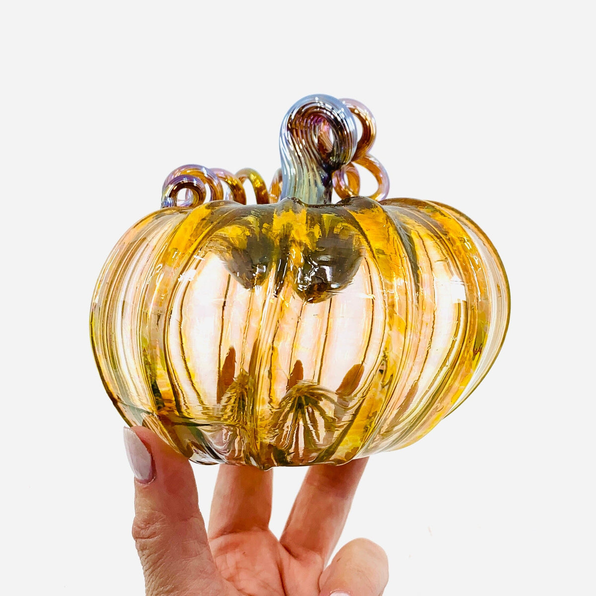 Daily Pumpkin 552 Oops Squat Daily Pumpkin Luke Adams Glass Blowing Studio 