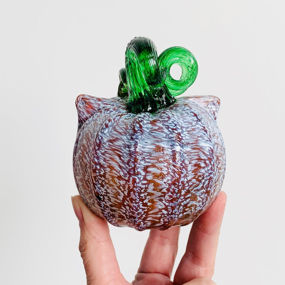 Daily Catkin 1309 Daily Pumpkin Luke Adams Glass Blowing Studio 
