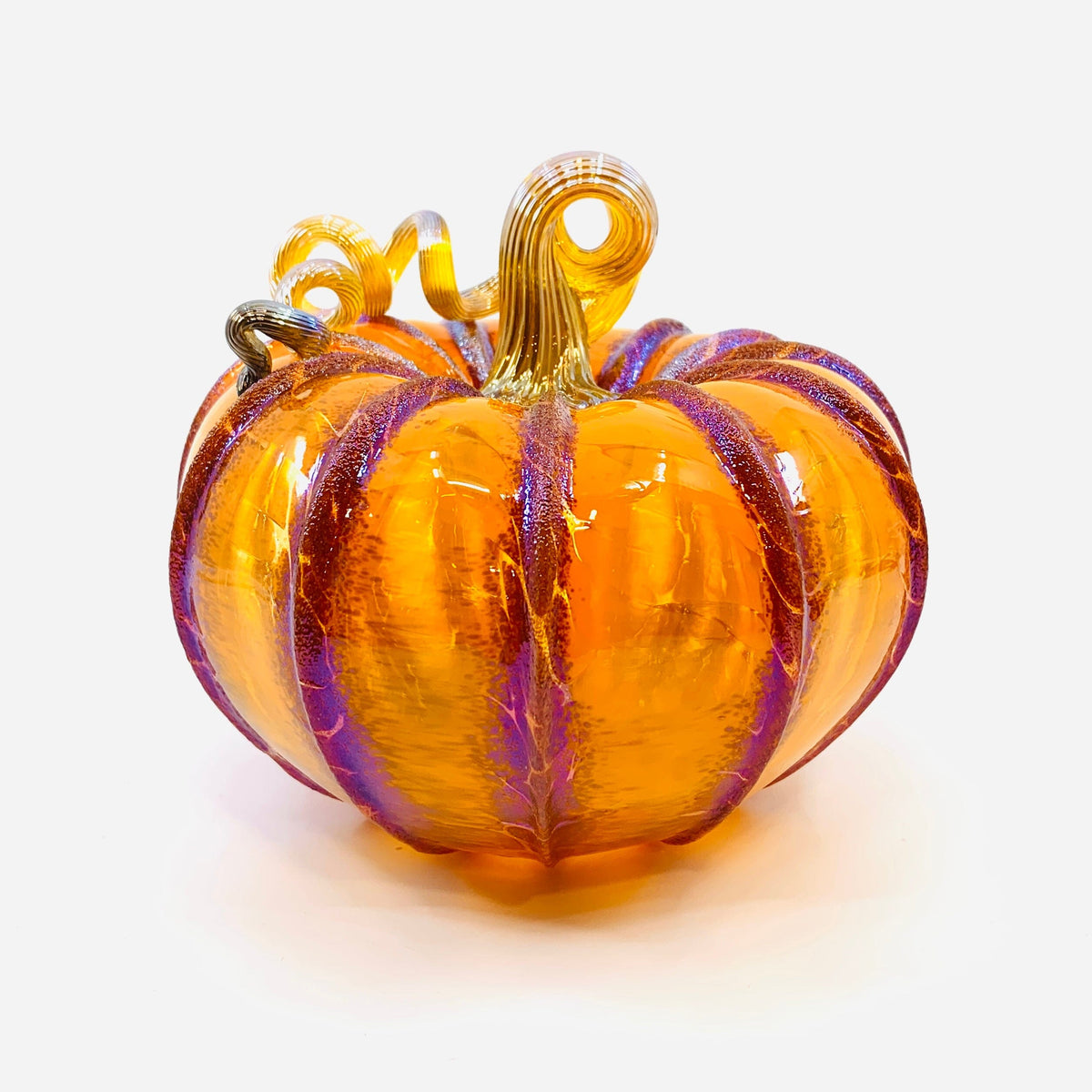 Daily Pumpkin 2325 Squat Gabby Luke Adams Glass Blowing Studio 