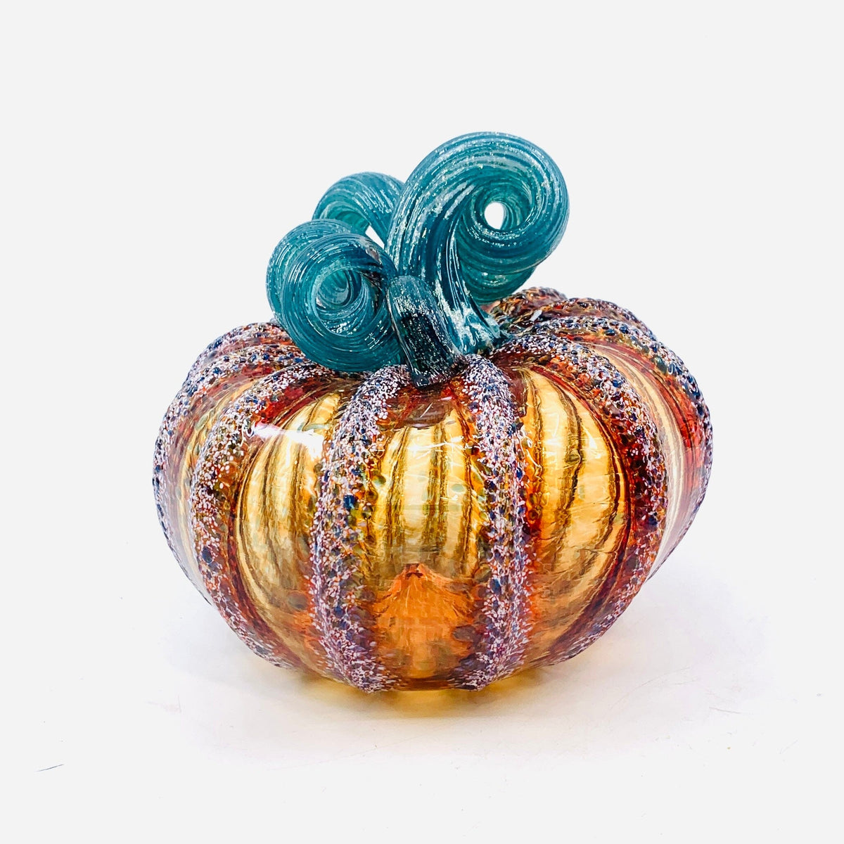 Daily Pumpkin 1891 Holiday Squat Gabby Luke Adams Glass Blowing Studio 